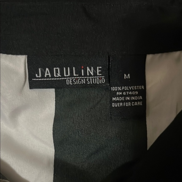 Black and White Striped Button-Up Shirt - Picture 2 of 2